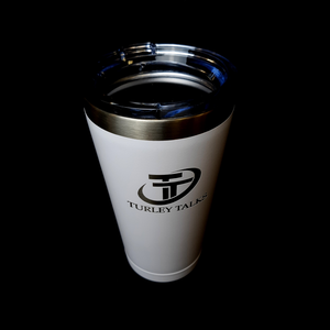Turley Talks Insulated Stainless Steel Coffee Tumbler